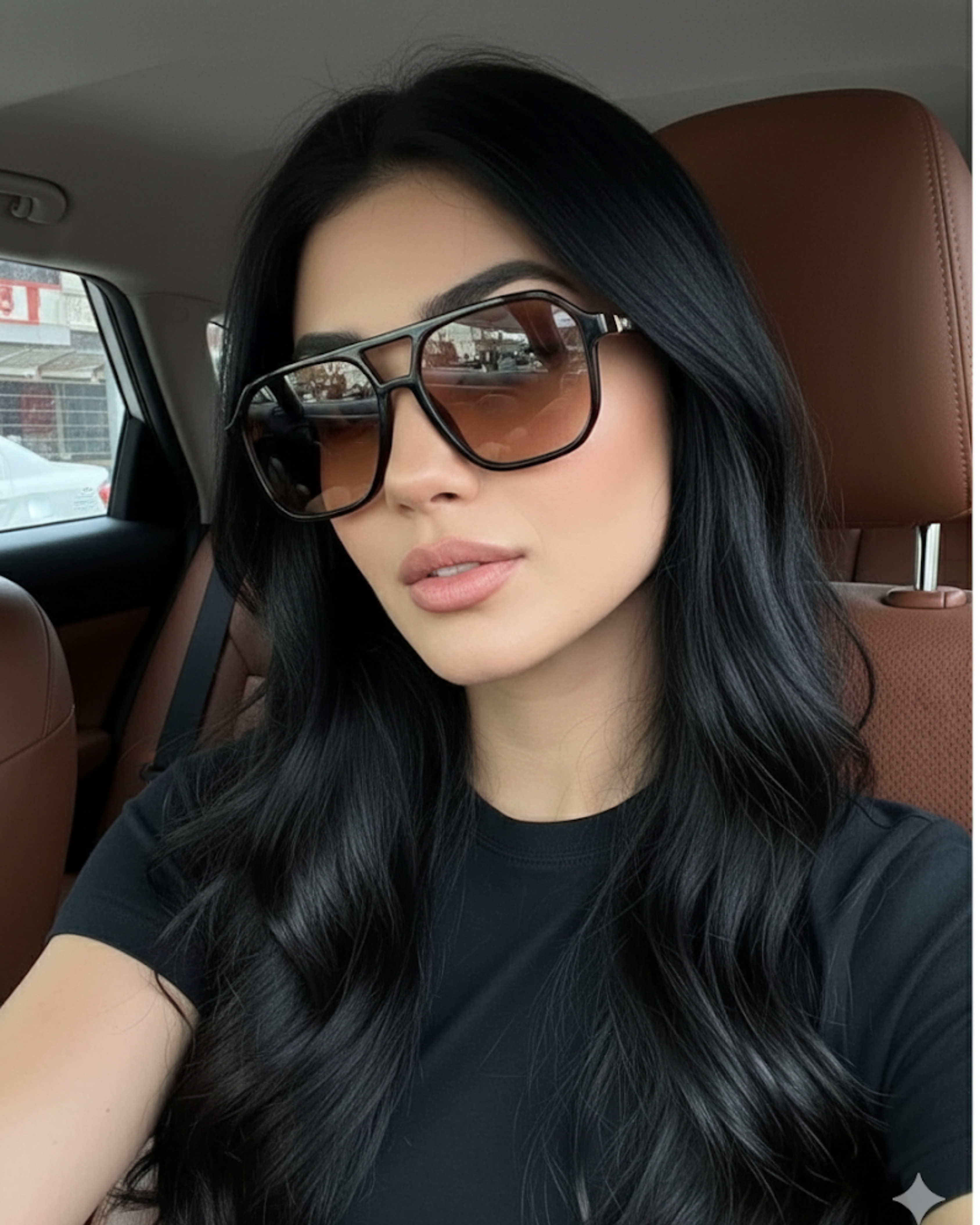 Oversized Retro Glasses