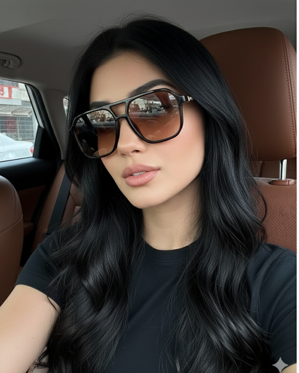 Oversized Retro Glasses