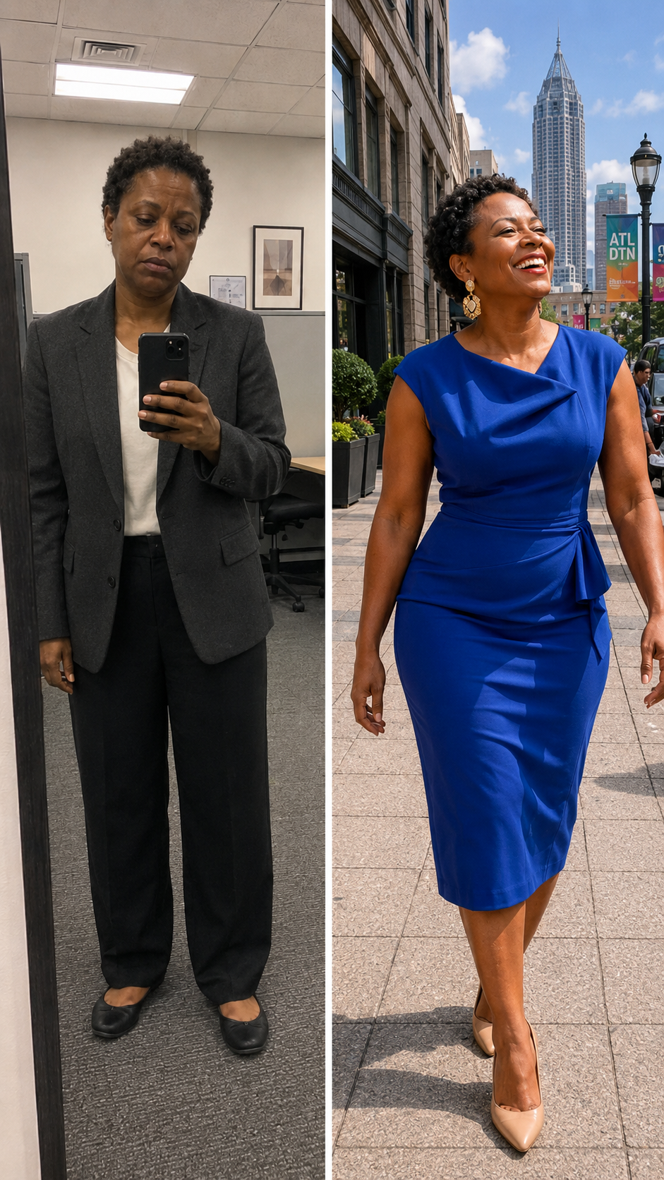Camille before and after