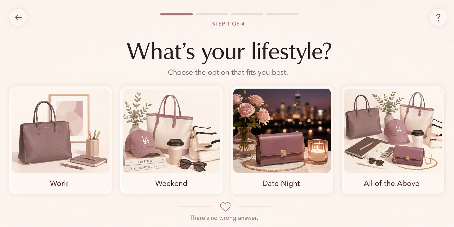 Style quiz